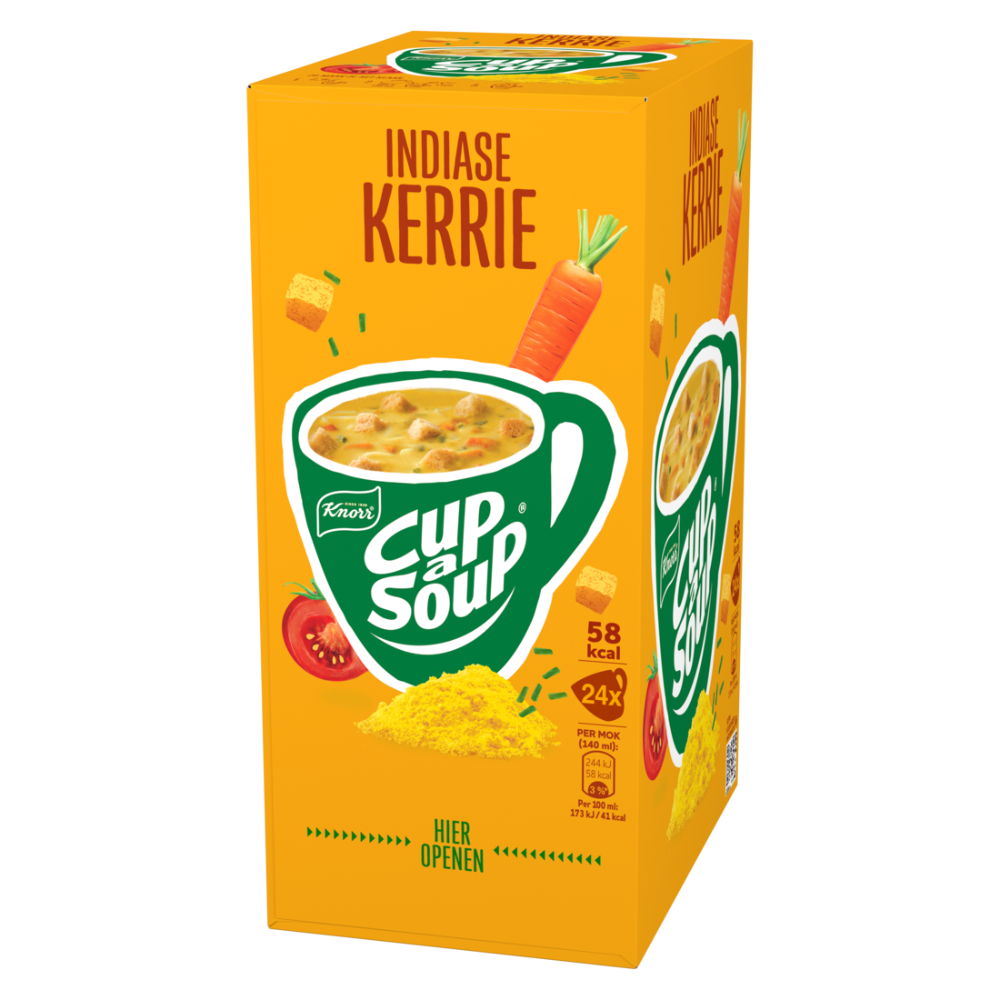 Knorr cup-a-soup curry indiano (24x 140ml)