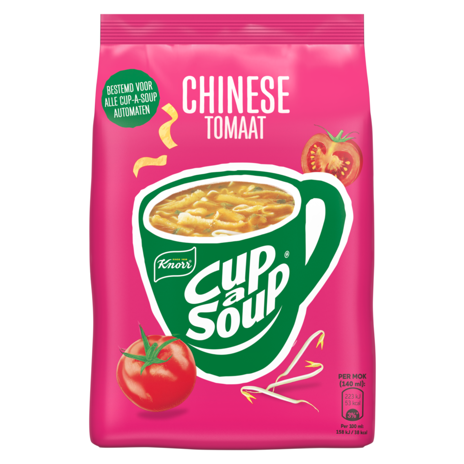 Knorr cup-a-soup vending tomate chino (4 bolsas)