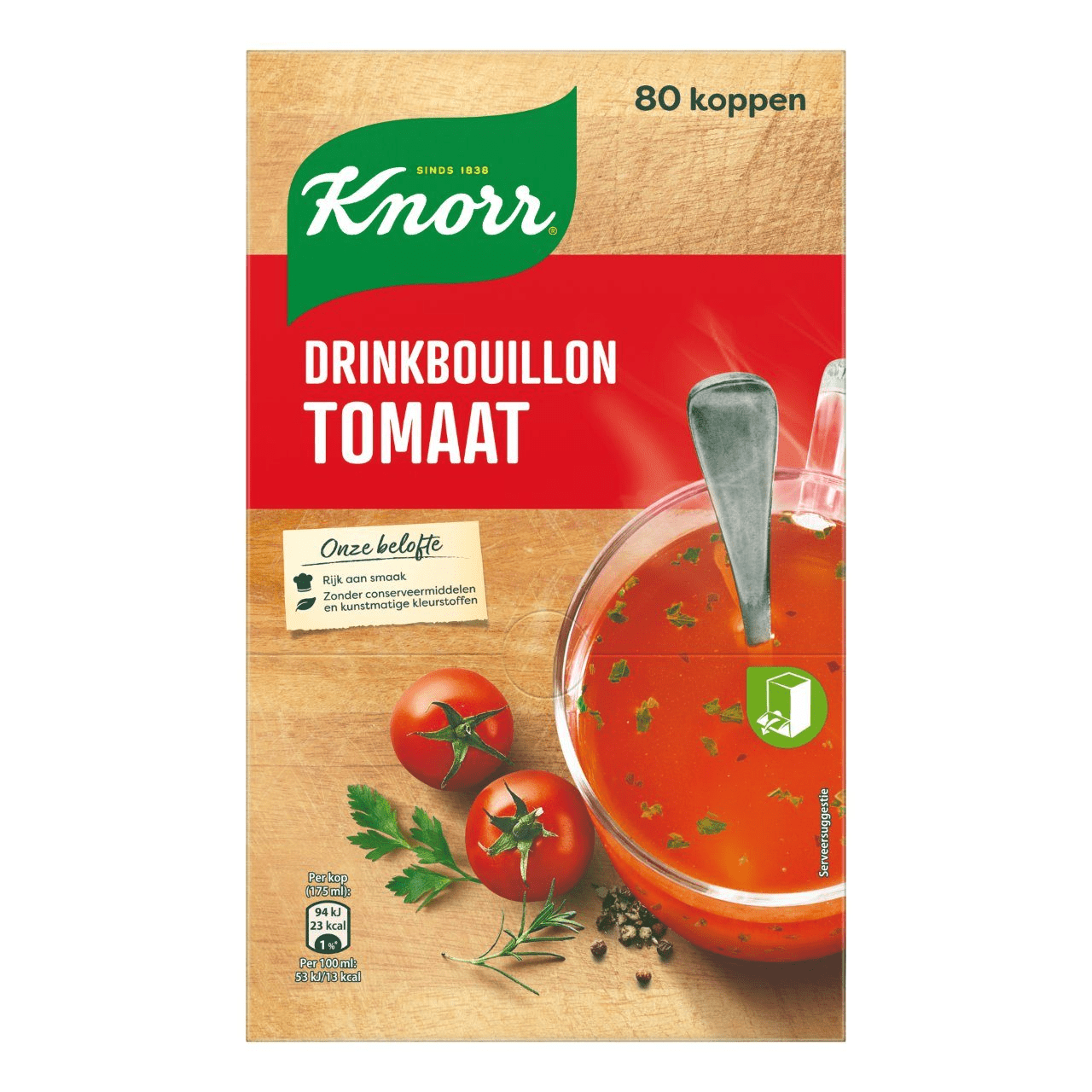 Knorr brodo da bere al pomodoro (80 pezzi)
