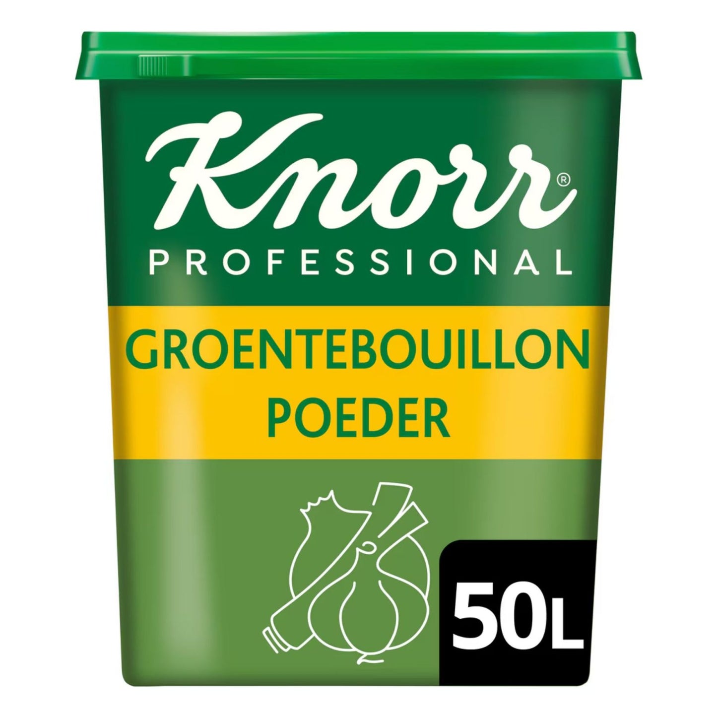 Brodo vegetale Knorr senza glutine (50 litri)