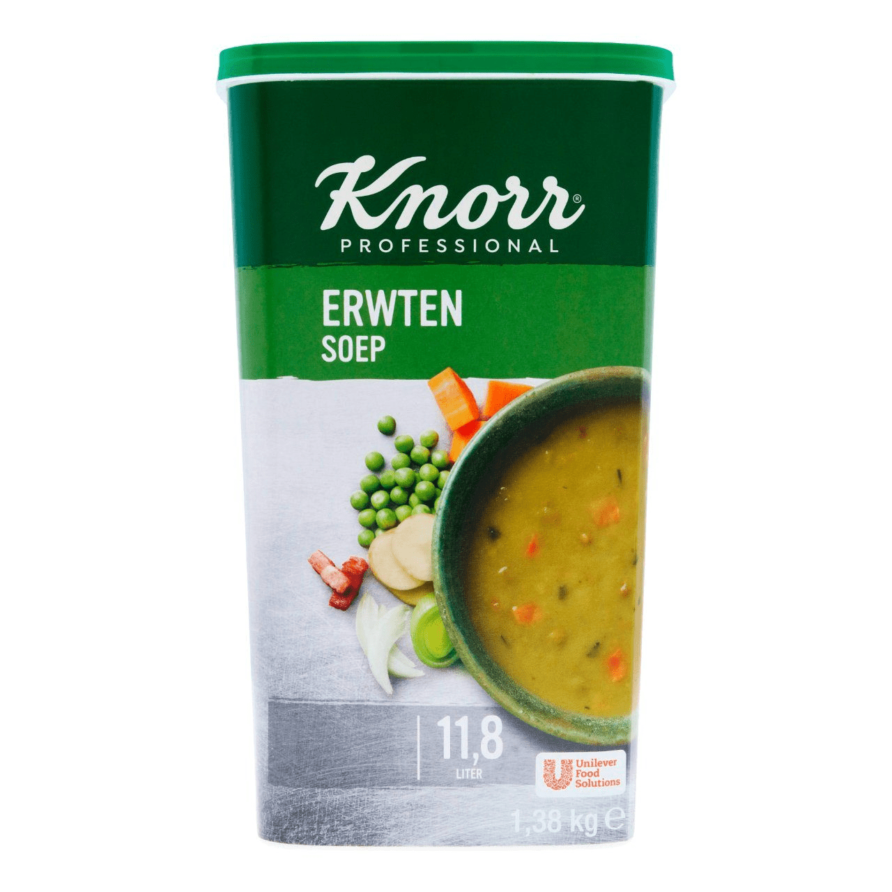Knorr hollandse erwtensoep (12 liter)