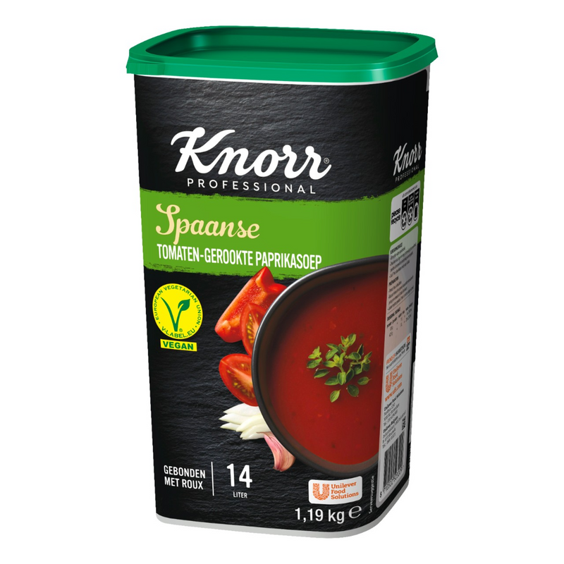 Zuppa spagnola di peperoni affumicati al pomodoro Knorr (14 litri)