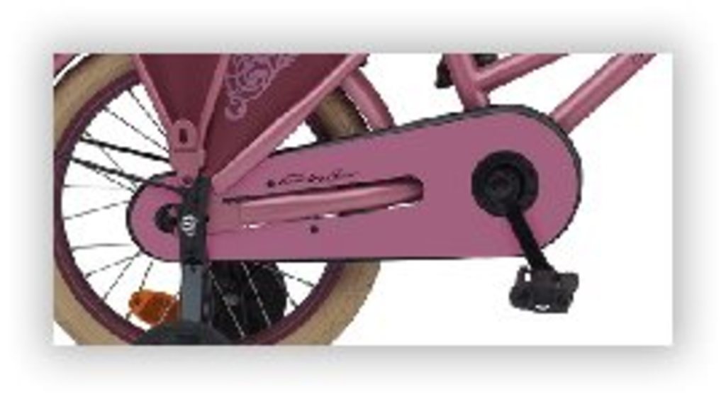 Batavus cubrecadenas 16 humo claro