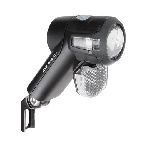 Axa headlight nox sport 12 lux - incl. batteries