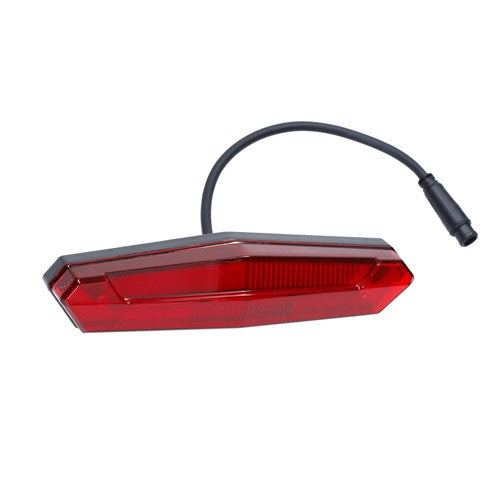 Luz trasera fat bike + intermitente 6cm enchufe 6 pines
