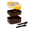 Jolly Rogers Pirate Clip Bento Box Lunch Box con cubiertos