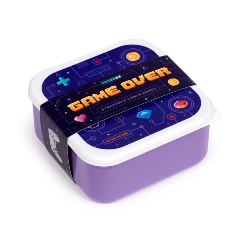 Set 3 pranzo box m L XL Game Over