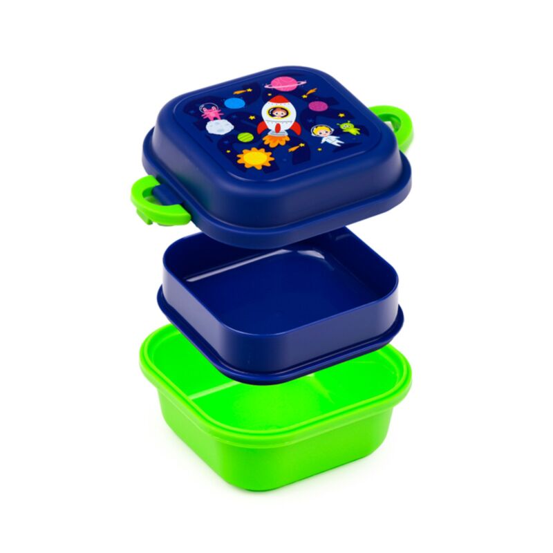 Astronauten clip bento box lunchtrommel