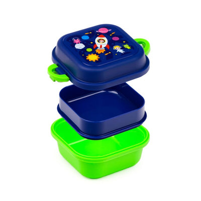 Astronauten clip bento box lunchtrommel