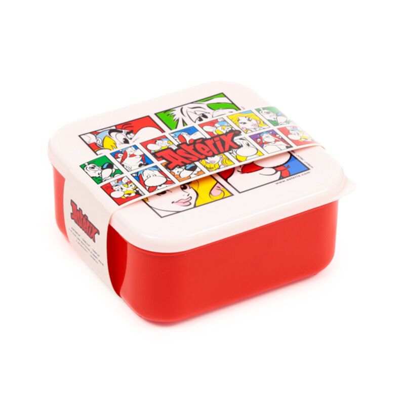Set 3 pranzo Box M L XL ASTERIX, OBELIX, IDEFIX (Dogmatix) 2025