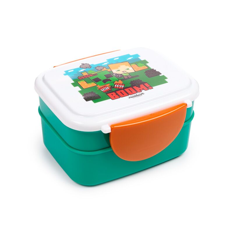 Posate per il pranzo al sacco bento box Minecraft sss boom clip