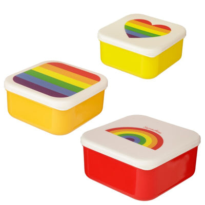 Establecer 3 lonchera s m l-syome donde arcoiris
