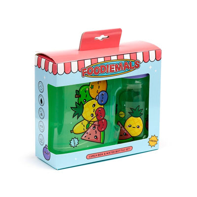 Foodiemals lunchbox set di borracce