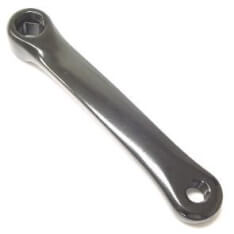Left crank alu dotek 170mm black