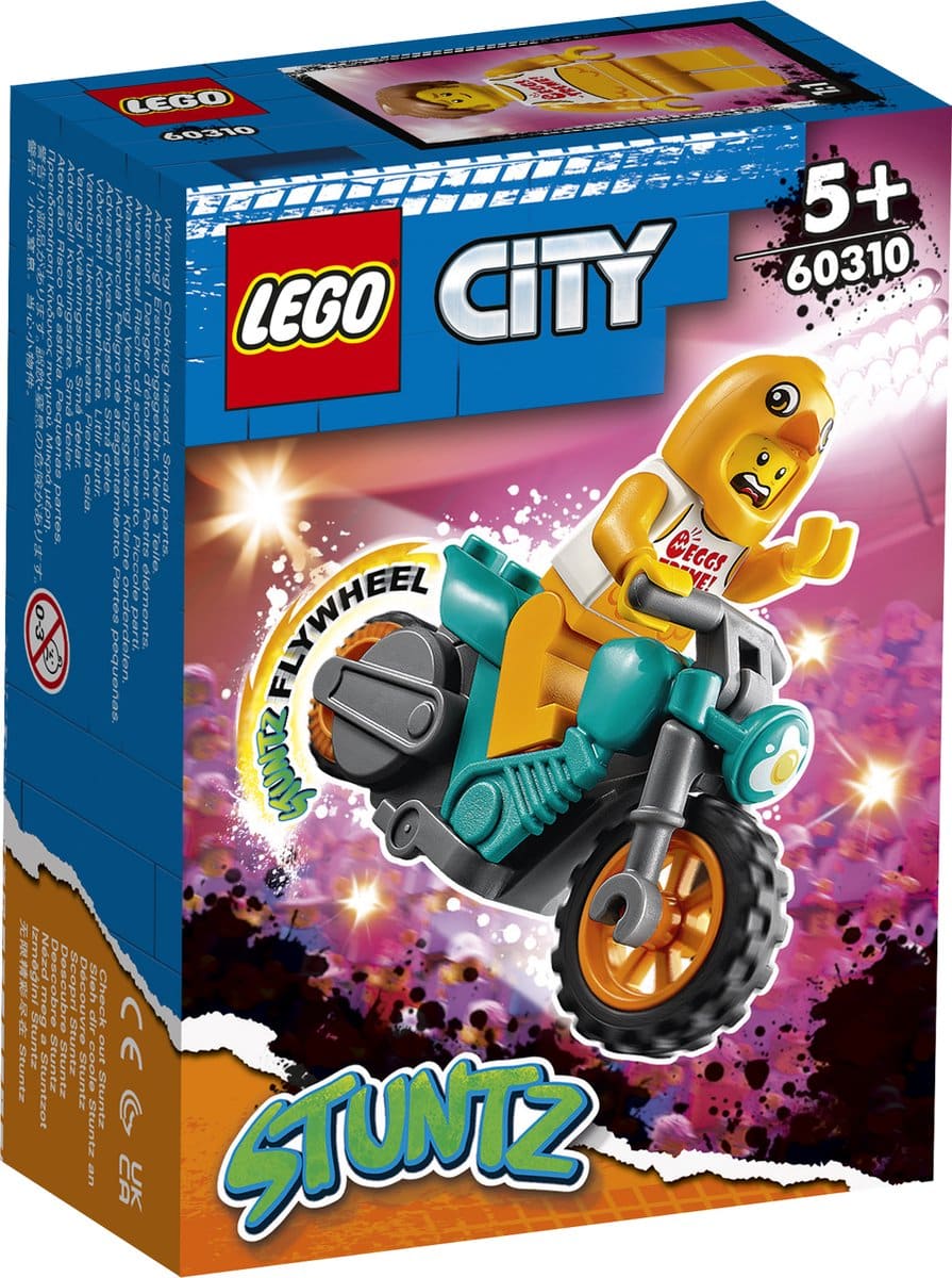 LEGO CITY 60310 Motor de acrobacias de pollo