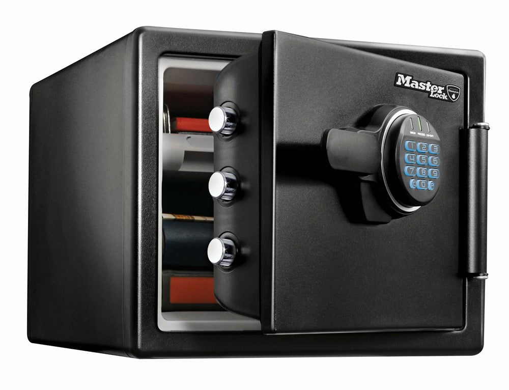 Cassaforte Masterlock con serratura a combinazione elettronica, ignifuga e impermeabile - misura L - lfw082ftc