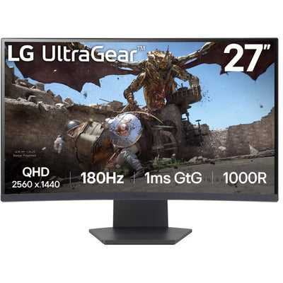 Monitor de juego curvo LG UltraGear 27GS60QC-B
