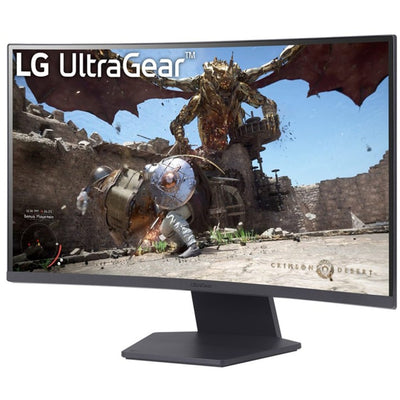 Monitor de juego curvo LG UltraGear 27GS60QC-B