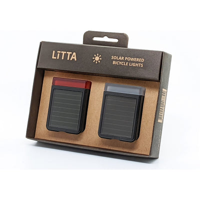 Litta Lighting Set Energía solar Negro