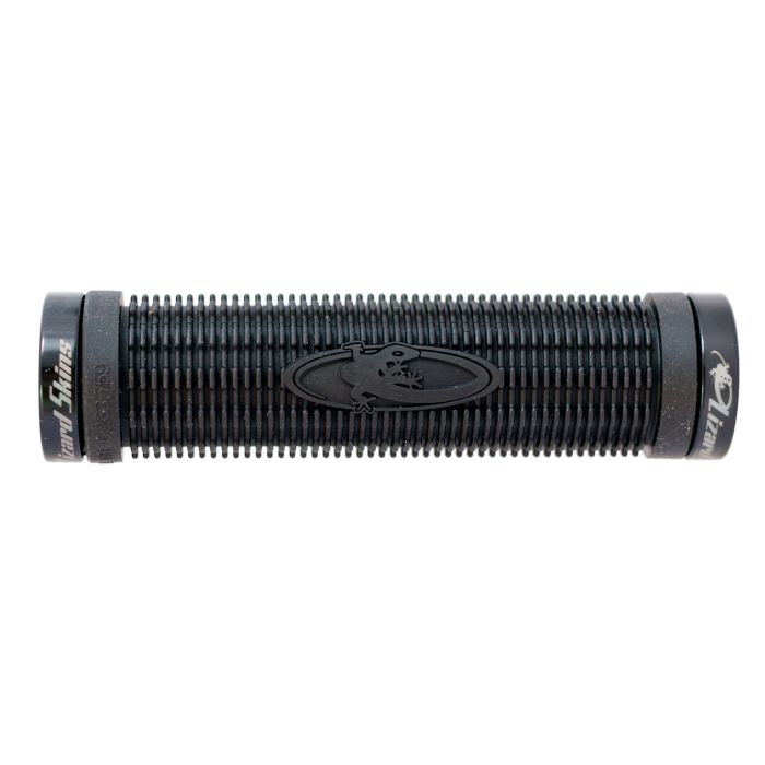 Cargador de piel de lagarto - doble bloqueo - negro