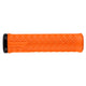 Cargador de piel de lagarto evo - bloqueo único - naranja brillante