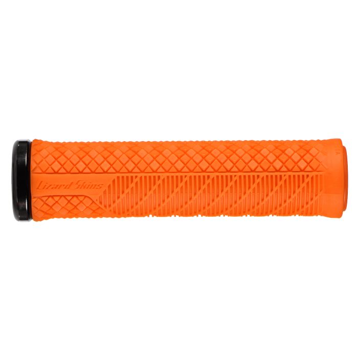 Cargador de piel de lagarto evo - bloqueo único - naranja brillante