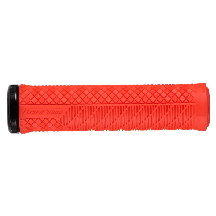 Cargador de piel de lagarto evo - bloqueo único - rojo fuego