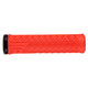 Cargador de piel de lagarto evo - bloqueo único - rojo fuego