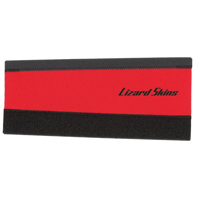 Lizard skins neoprene chainstay protector - medium - red