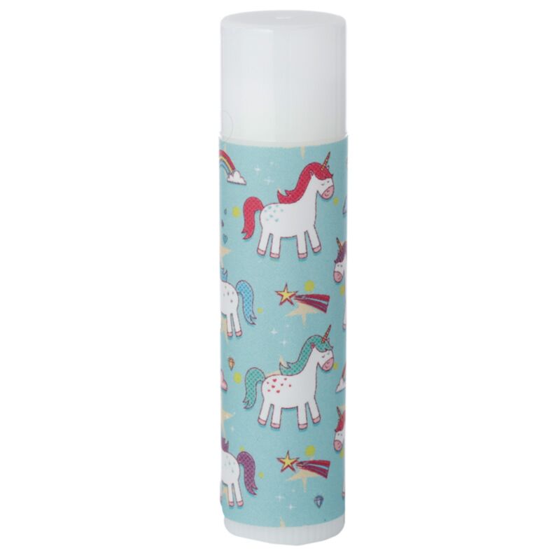 Rainbow Unicorn Lip Balm Stick - Candy di cotone