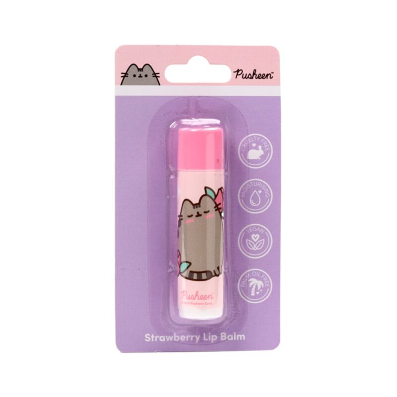 Pussy the Cat Strawberry Lip Balm Stick