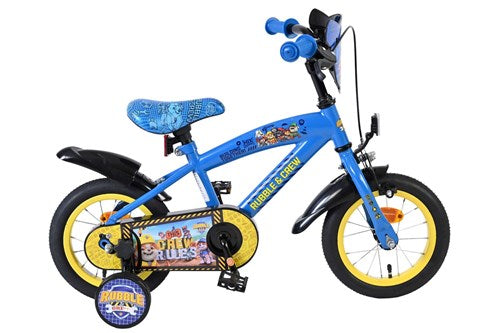 Rubble Crew - Bicicletta per bambini - Ragazzi - 12 pollici - Blu