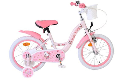 Bicicleta infantil Volare hello kitty - niña - 16 pulgadas - rosa