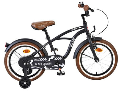 Yipeeh 16 inch fiets black cruiser 51646