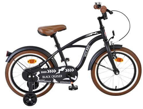 Yipeeh 16 inch fiets black cruiser 51646
