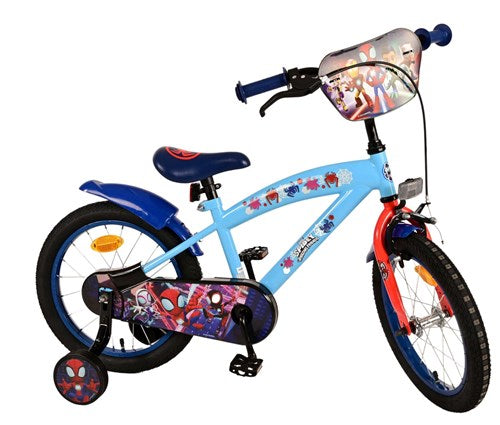 Bike per bambini di Spidey - Boys - 16 pollici - blu