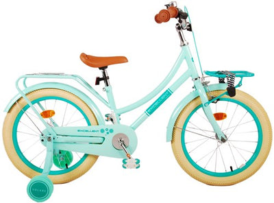 Volare Excelente bicicleta para niños - niñas - 18 pulgadas - verde - 95% ensamblada