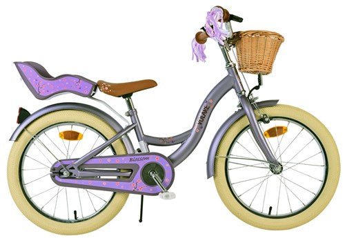 Vlatar Blossom per bambini ragazze per bambini da 18 pollici viola