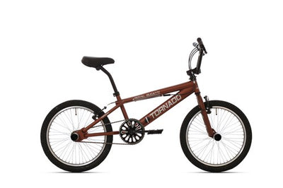 Tornado de 20 pulgadas bicicleta de estilo libre marrón espumoso Matt 2000031