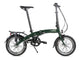 Bicicleta plegable UGO 20 U-go i3 V-Brake Nexus 3 Velocidad de musgo verde