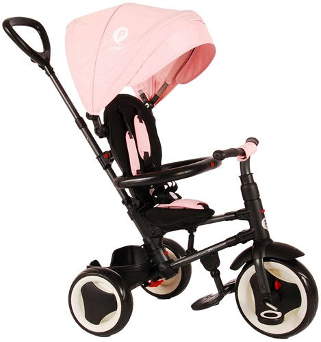 Rito Deluxe 3 in 1 Tricycle junior rosa nero