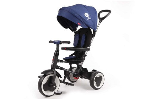 Rito Deluxe 3 in 1 Tricycle junior blu nero