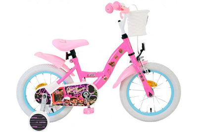 LOL Surprish Children Bike Girls Girls da 14 pollici di rosa