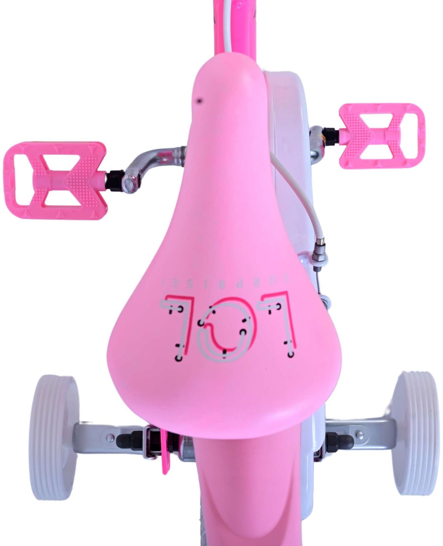 Lol sorpresa para niños bicicleta chicas de 14 pulgadas rosa dos frenos de mano