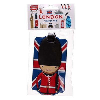 London britse vlag wachter pvc kofferlabel