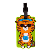 Alfie de tijger adoramals wilde dieren pvc kofferlabel - afbeelding 2