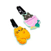 Beans Co Cats PVC Etichetta legale set di 2