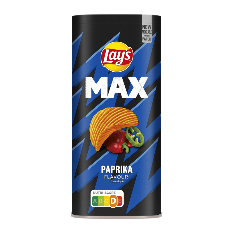 Lata de pimentón Lay's max (8x 125gr)