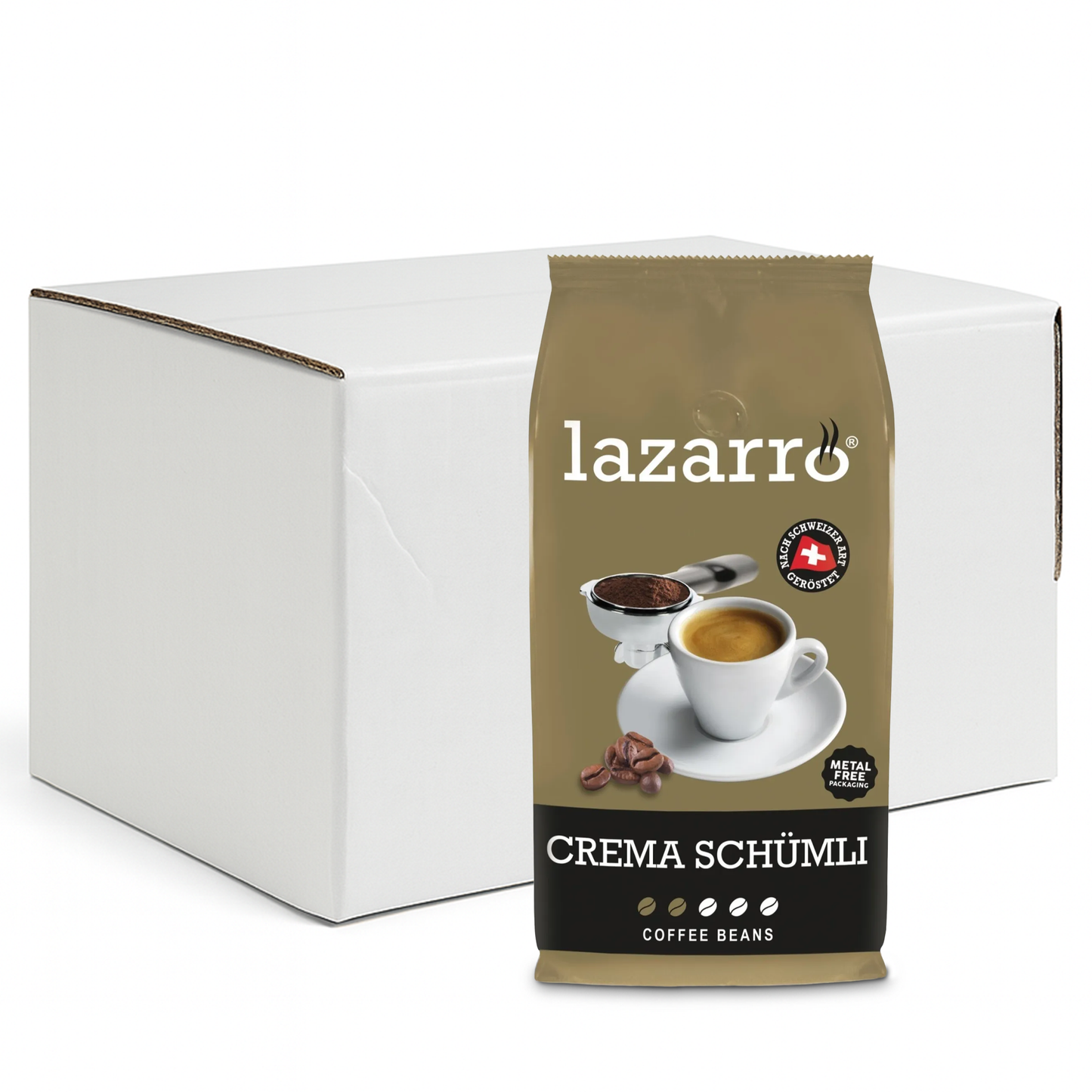 Frijoles schumli crema lazarro (8x 1kg)