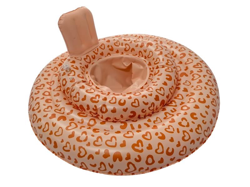 Leopardo | Naranja bebé flotante 0-1 años